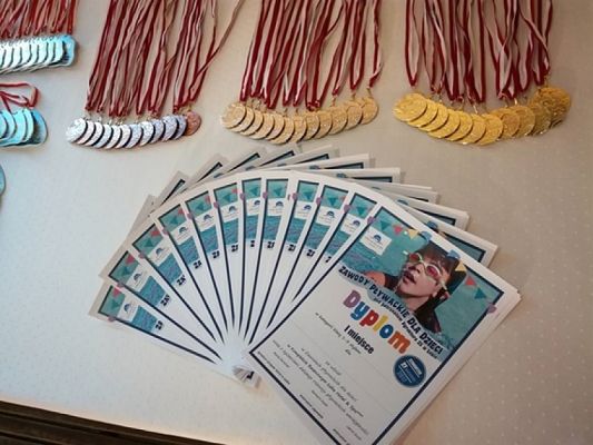  Grafika #6: OTWARTE AMATORSKIE ZAWODY PŁYWACKIE DLA DZIECI W ŁEBIE grafika
