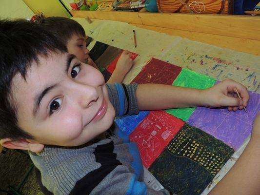  Grafika #2: Kółko plastyczne klas I-III grafika