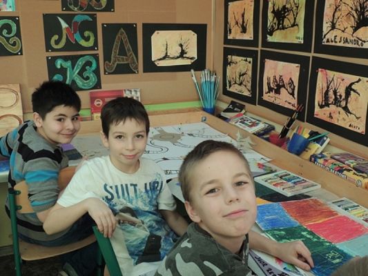  Grafika #4: Kółko plastyczne klas I-III grafika