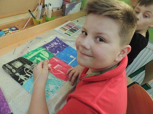  Grafika #7: Kółko plastyczne klas I-III grafika