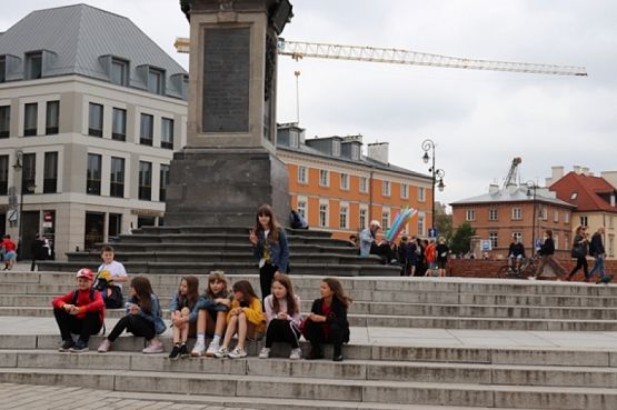 Grafika #7: Wycieczka do Warszawy klasy VA grafika