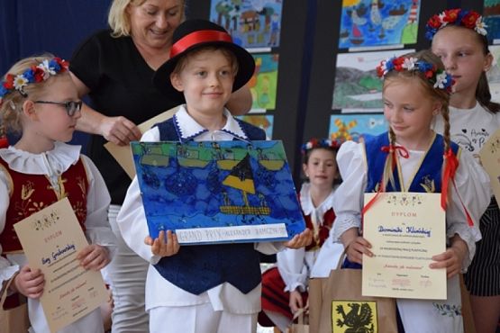  Grafika #16: GALA FINAŁOWA VII Powiatowego Konkursu Plastycznego ,,Kaszuby jak malowane grafika