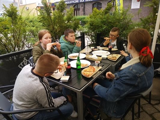  Grafika #0: SPACERKIEM PO LĘBORKU …. grafika