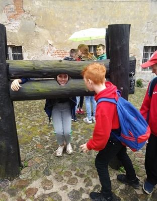  Grafika #5: SPACERKIEM PO LĘBORKU …. grafika