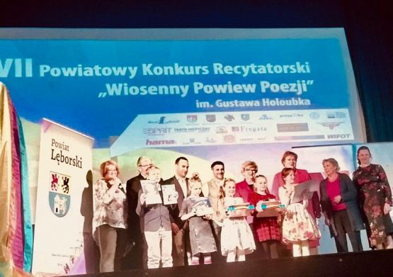  Grafika #1: WYRÓŻNIENIE W VII POWIATOWYM KONKURSIE RECYTATORSKIM grafika
