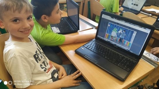  Grafika #14: Zajęcia komputerowe w klasie trzeciej grafika