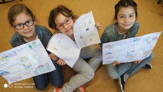  Grafika #3: Komiksy w wykonaniu uczniów klasy 2a grafika