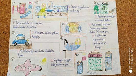  Grafika #10: Komiksy w wykonaniu uczniów klasy 2a grafika