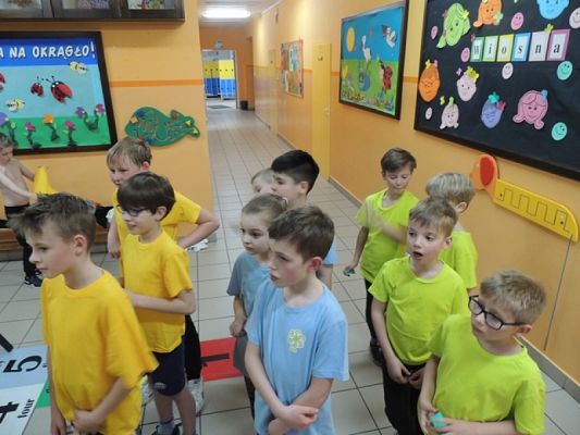  Grafika #12: ,,Północka w szkole klasy trzeciej grafika