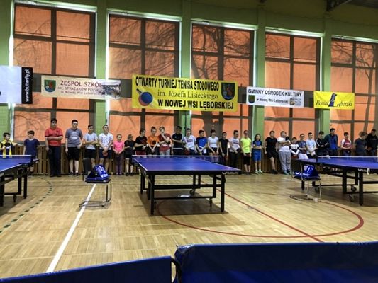  Grafika #0: OTWARTY TURNIEJ TENISA STOŁOWEGO im. Józefa Lisieckiego grafika