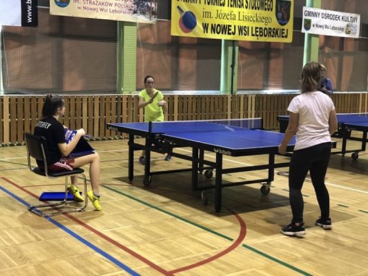  Grafika #1: OTWARTY TURNIEJ TENISA STOŁOWEGO im. Józefa Lisieckiego grafika