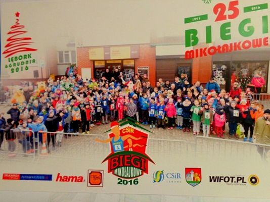  Grafika #7: BIEG MIKOŁAJKOWY grafika