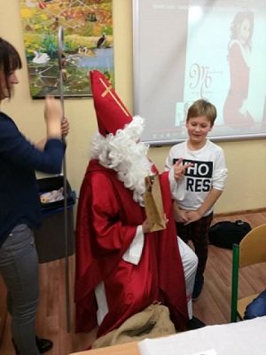  Grafika #0: Mikołajki w klasie IVa grafika