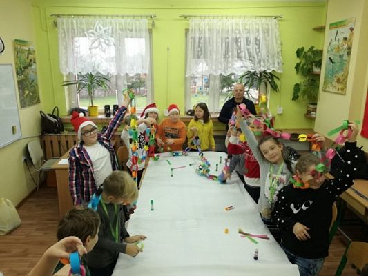  Grafika #4: Mikołajki w klasie IVa grafika