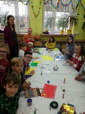  Grafika #5: Mikołajki w klasie IVa grafika