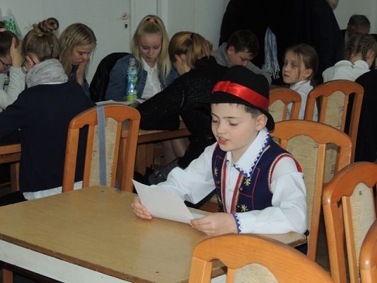  Grafika #1: POWIATOWY KONKURS PIĘKNEGO CZYTANIA PO KASZUBSKU grafika