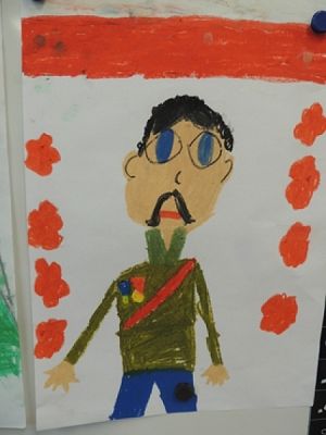  Grafika #9: Portret Józefa Piłsudskiego grafika