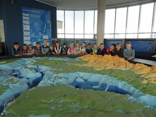  Grafika #21: Drugoklasiści w Oceanarium grafika