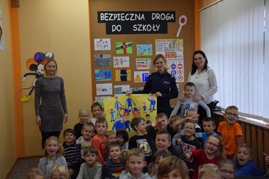  Grafika #5: Spotkanie z panią policjant grafika