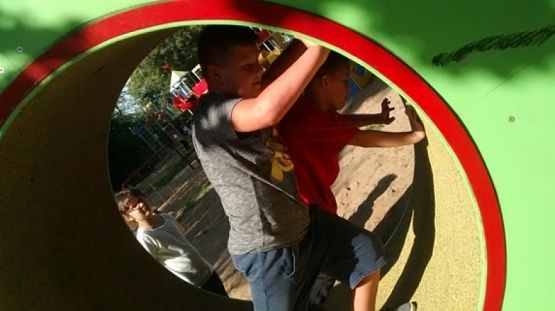  Grafika #0: Wrześniowe zabawy integracyjne klasy IIa grafika