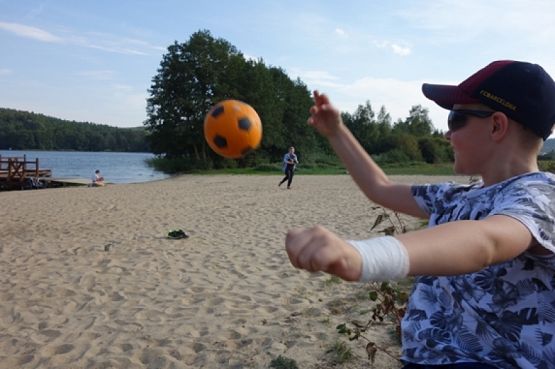  Grafika #6: ROWEREM NAD JEZIORO LUBOWIDZKIE grafika