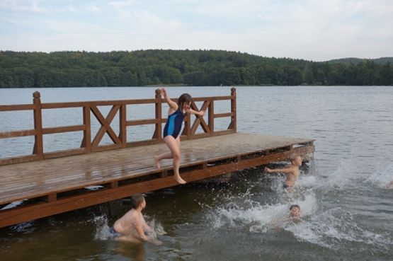  Grafika #12: ROWEREM NAD JEZIORO LUBOWIDZKIE grafika