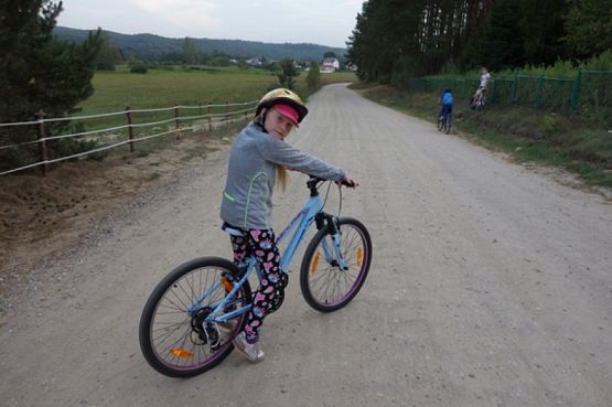  Grafika #18: ROWEREM NAD JEZIORO LUBOWIDZKIE grafika