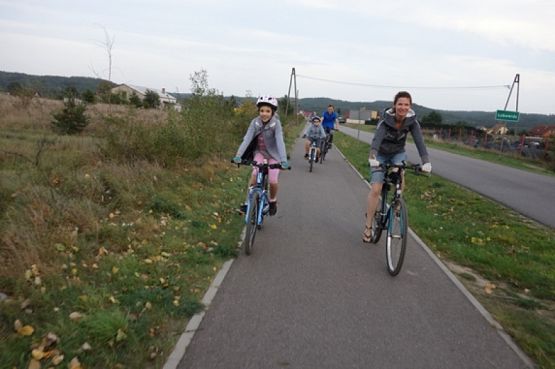  Grafika #21: ROWEREM NAD JEZIORO LUBOWIDZKIE grafika