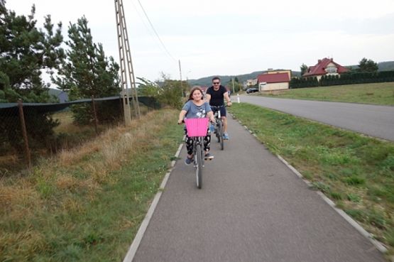  Grafika #23: ROWEREM NAD JEZIORO LUBOWIDZKIE grafika