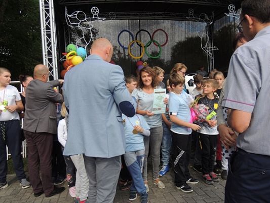  Grafika #16: Zabawa i integracja na X Mini Olimpiadzie Osób Niepełnosprawnych w Charbrowie grafika