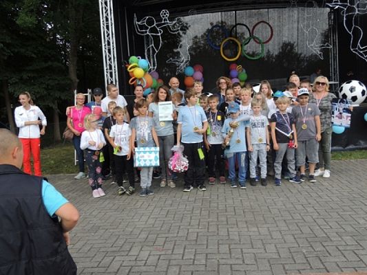  Grafika #20: Zabawa i integracja na X Mini Olimpiadzie Osób Niepełnosprawnych w Charbrowie grafika