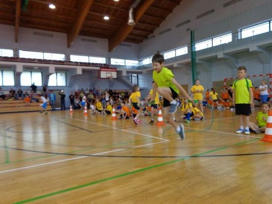  Grafika #10: Konkurs Sportowy dla klas I-III Kto z nas lepiej i prędzej grafika