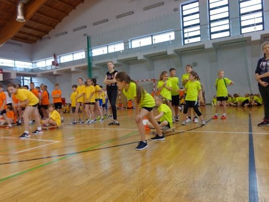  Grafika #12: Konkurs Sportowy dla klas I-III Kto z nas lepiej i prędzej grafika