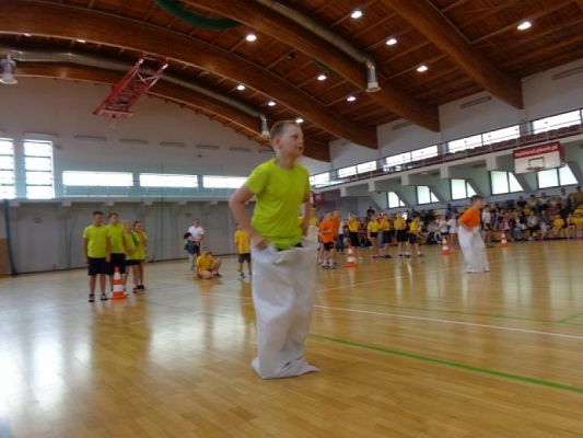  Grafika #13: Konkurs Sportowy dla klas I-III Kto z nas lepiej i prędzej grafika