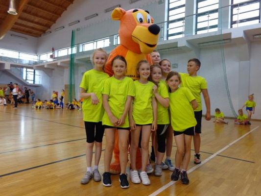  Grafika #14: Konkurs Sportowy dla klas I-III Kto z nas lepiej i prędzej grafika