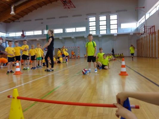  Grafika #16: Konkurs Sportowy dla klas I-III Kto z nas lepiej i prędzej grafika