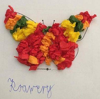  Grafika #3: WIOSENNE MOTYLE grafika