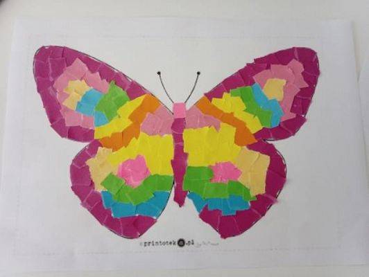  Grafika #6: WIOSENNE MOTYLE grafika