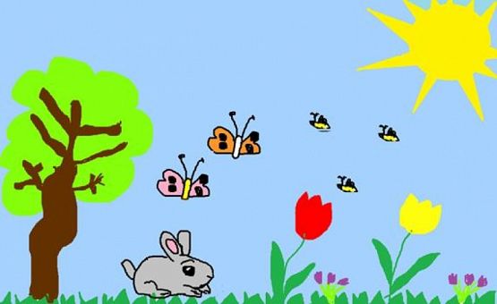 Grafika #1: WIOSNA - ACH TO TY grafika