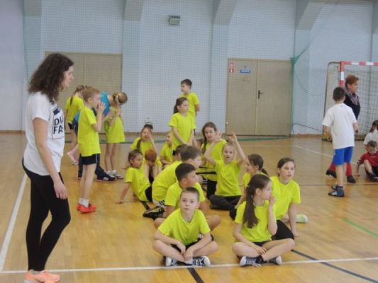  Grafika #3: Miejskie Zawody Sportowe Szkół Podstawowych kl. II i III Baw się razem z nami grafika