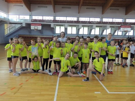  Grafika #6: Miejskie Zawody Sportowe Szkół Podstawowych kl. II i III Baw się razem z nami grafika