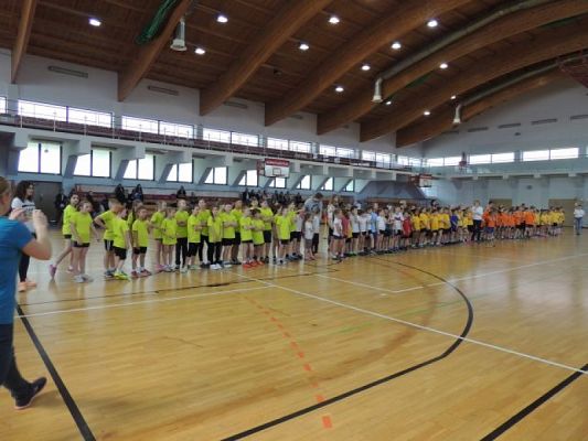  Grafika #7: Miejskie Zawody Sportowe Szkół Podstawowych kl. II i III Baw się razem z nami grafika