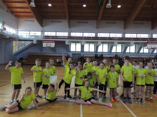  Grafika #11: Miejskie Zawody Sportowe Szkół Podstawowych kl. II i III Baw się razem z nami grafika