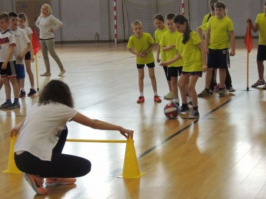  Grafika #12: Miejskie Zawody Sportowe Szkół Podstawowych kl. II i III Baw się razem z nami grafika