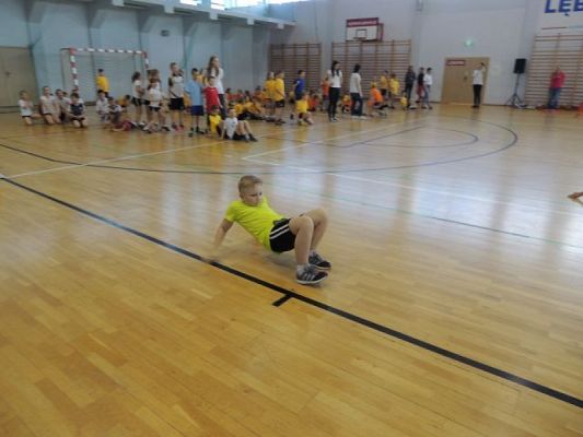  Grafika #17: Miejskie Zawody Sportowe Szkół Podstawowych kl. II i III Baw się razem z nami grafika