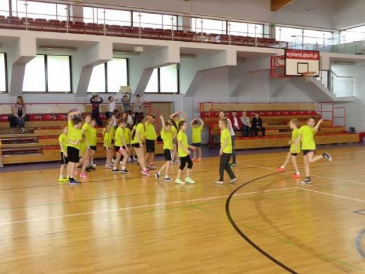  Grafika #20: Miejskie Zawody Sportowe Szkół Podstawowych kl. II i III Baw się razem z nami grafika