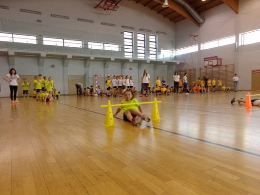  Grafika #21: Miejskie Zawody Sportowe Szkół Podstawowych kl. II i III Baw się razem z nami grafika