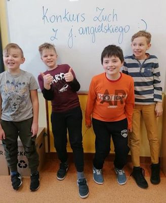  Grafika #2: Zuch z języka angielskiego dla klas I-III grafika