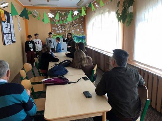  Grafika #10: Erasmus + Project "Second life" First day in Poland. grafika