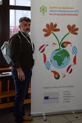  Grafika #22: Erasmus + Project "Second life" First day in Poland. grafika